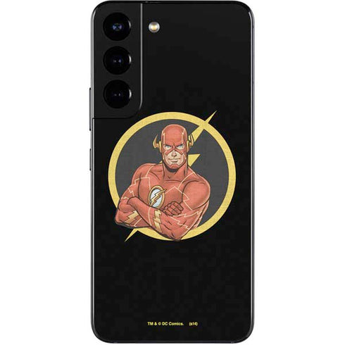 DC Comics The Flash Folded Arms Pose Galaxy S22 Skin
